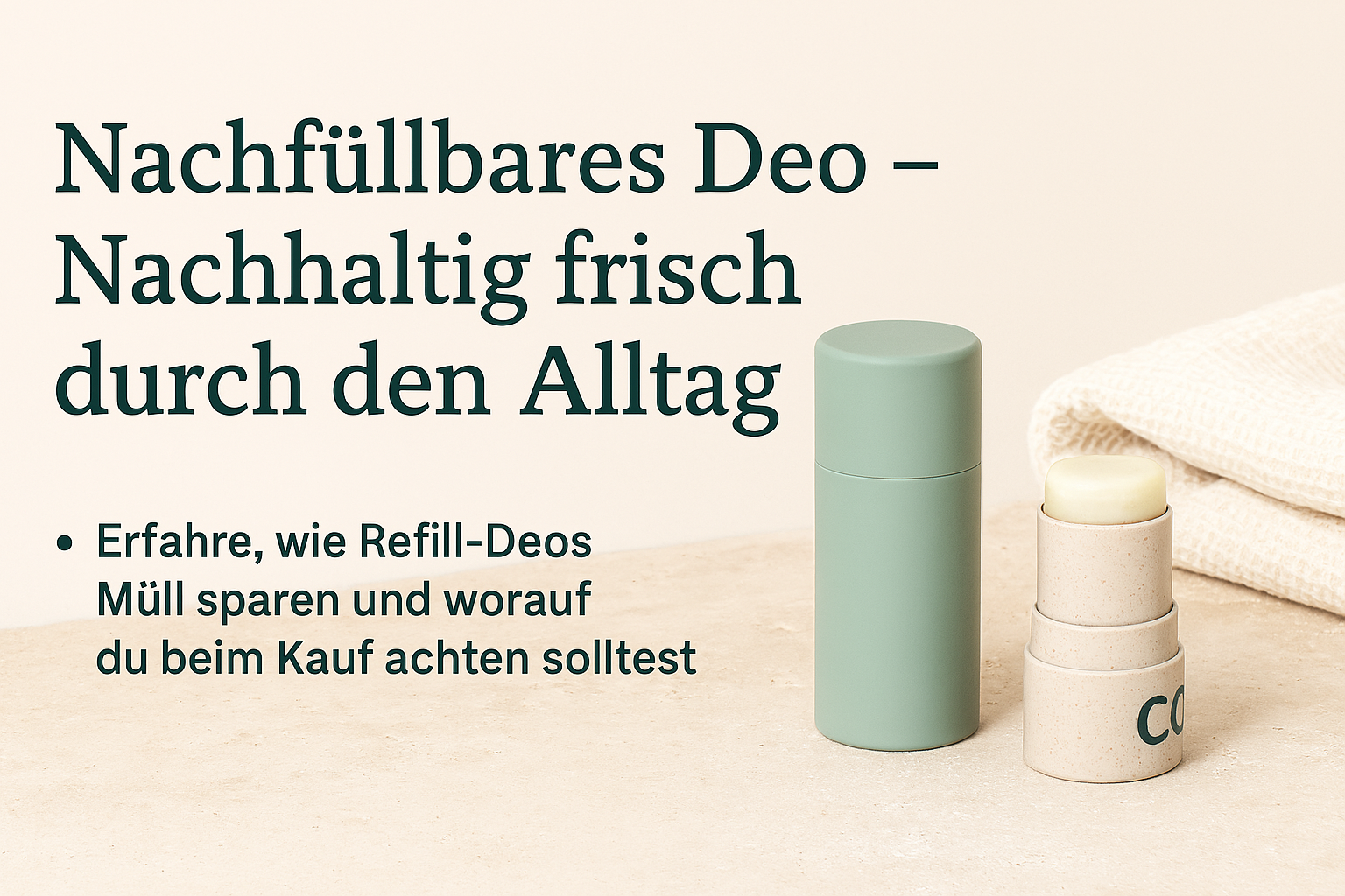 Nachfüllbares Deo