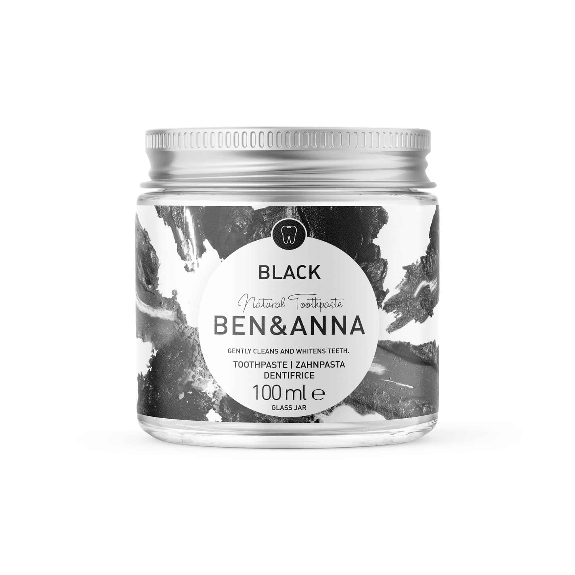 Ben & Anna ZAHNPASTA – BLACK - HYDONIS - Premium Drogerie