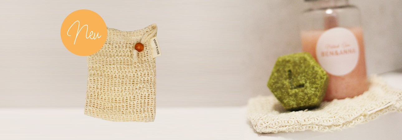 The new sustainable soap bag from Ben&Anna