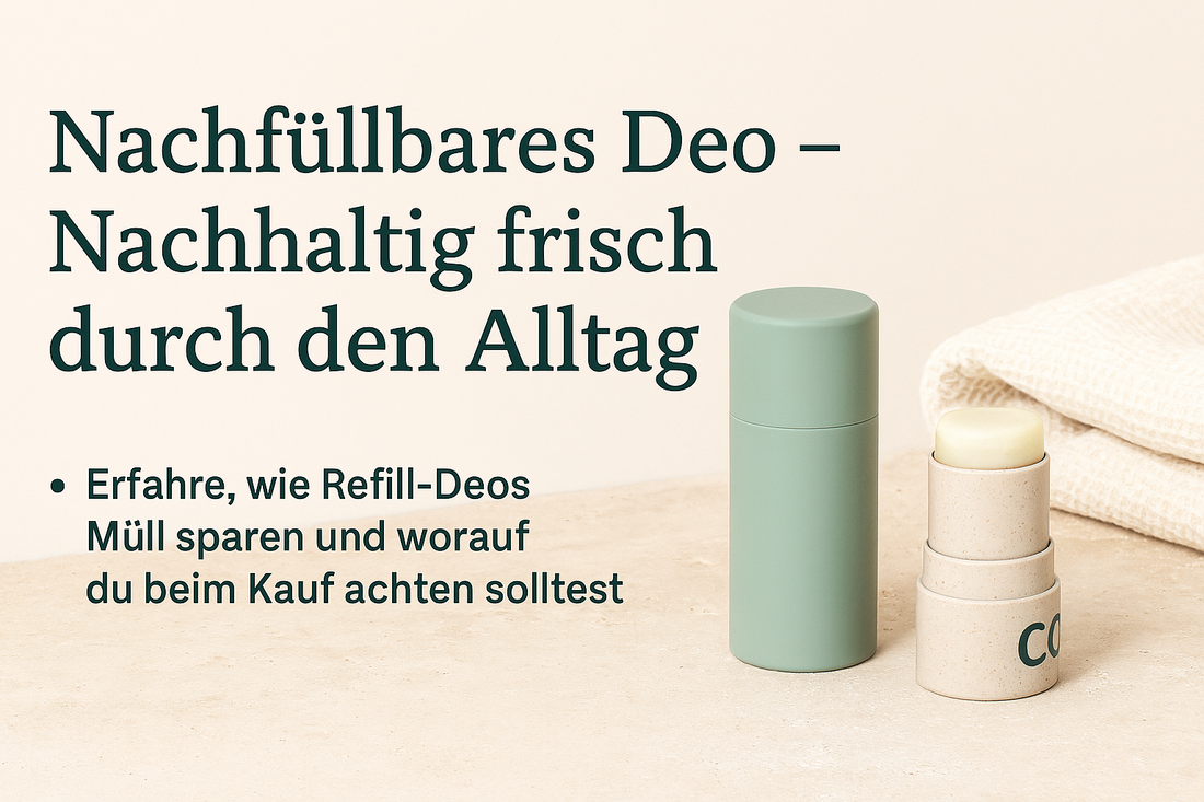 Refillable deodorant