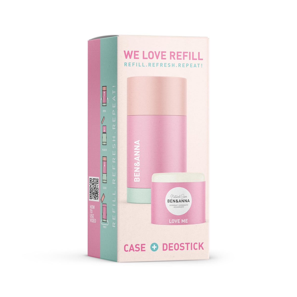Refill Deodorant Double Starter Set Love Me and Persian Lime by BEN&ANNA – Image 4