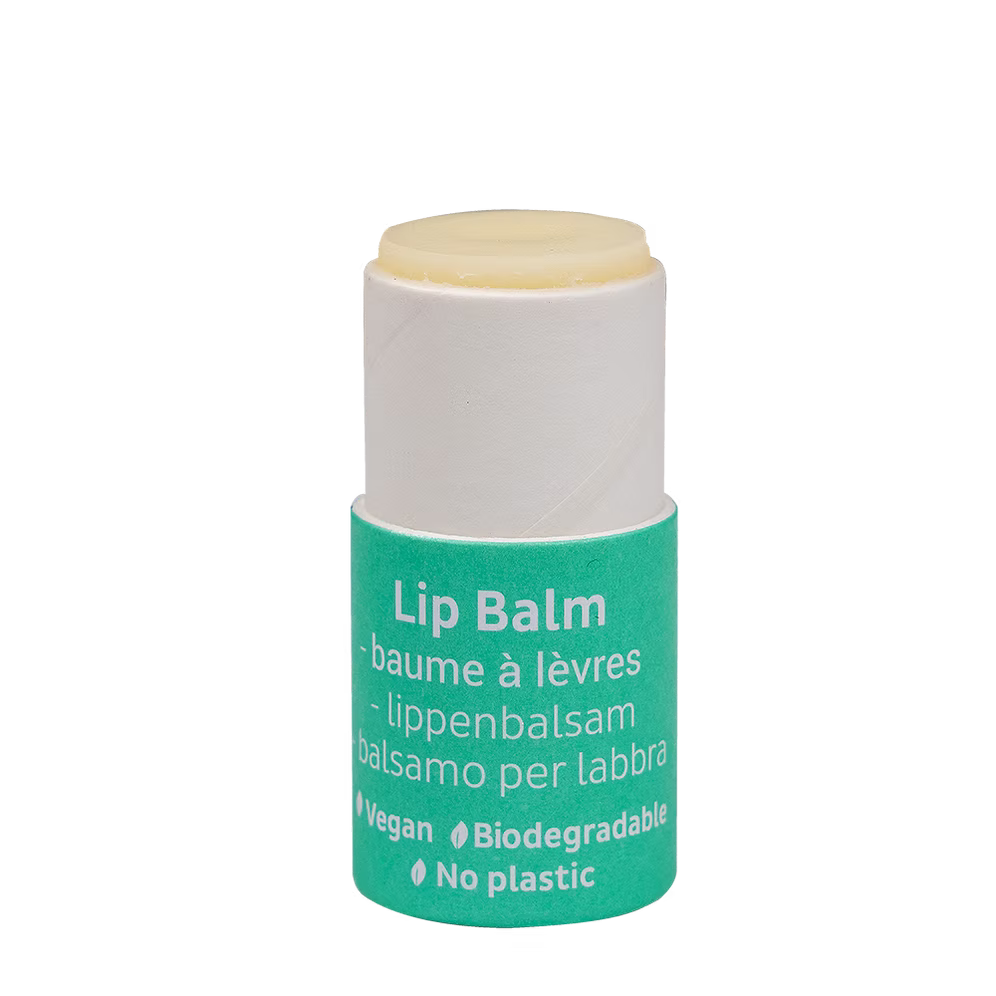 Beauty Made Easy Wasser-Melone Lippenbalsam in Papierhülse, natürlicher Lippenpflegestift mit Wassermelonen-Duft