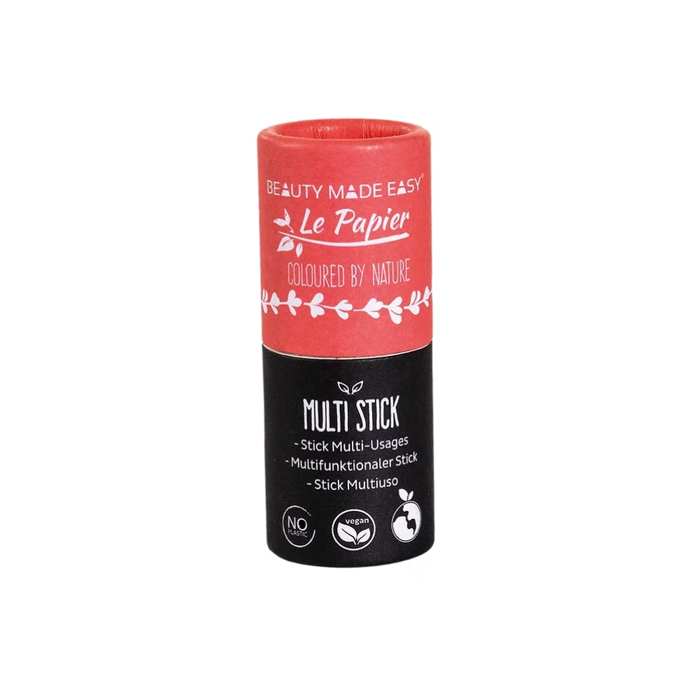 Beauty Made Easy Multi-Stick 2-in-1 für Lippen und Wangen in Farbton 03, cremiger Stick für natürliche Farbakzente.
