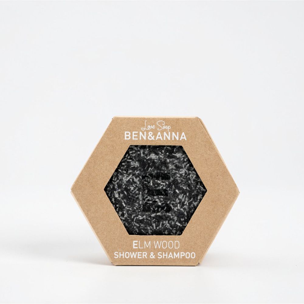 Festes Shampoo LOVE SOAP ELMSWOOD von BEN&ANNA, natürliche Seife für Haare und Körper, mit holziger Duftnote, auf Bild 54.