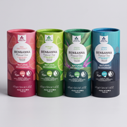 BEN&ANNA Deo Papertube 4er Set ohne Aluminium vegan, 4 x 40 g