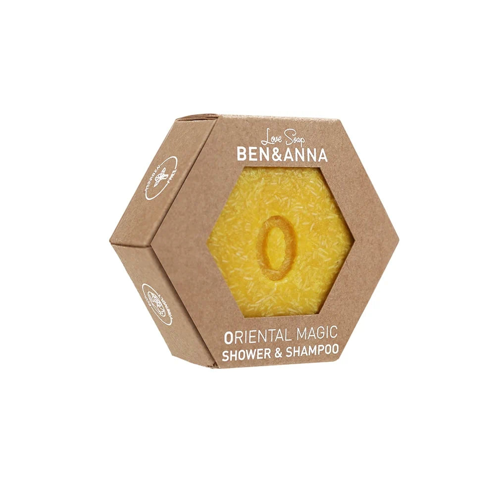BEN&ANNA Valentinstag Geschenkset mit orientalischer Love Soap, romantische Seife im dekorativen Geschenkpaket.
