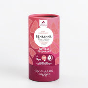 Deo-Papertube von BEN&ANNA mit Pink Grapefruit Duft, umweltfreundliche Verpackung, sichtbar auf der Produktabbildung.