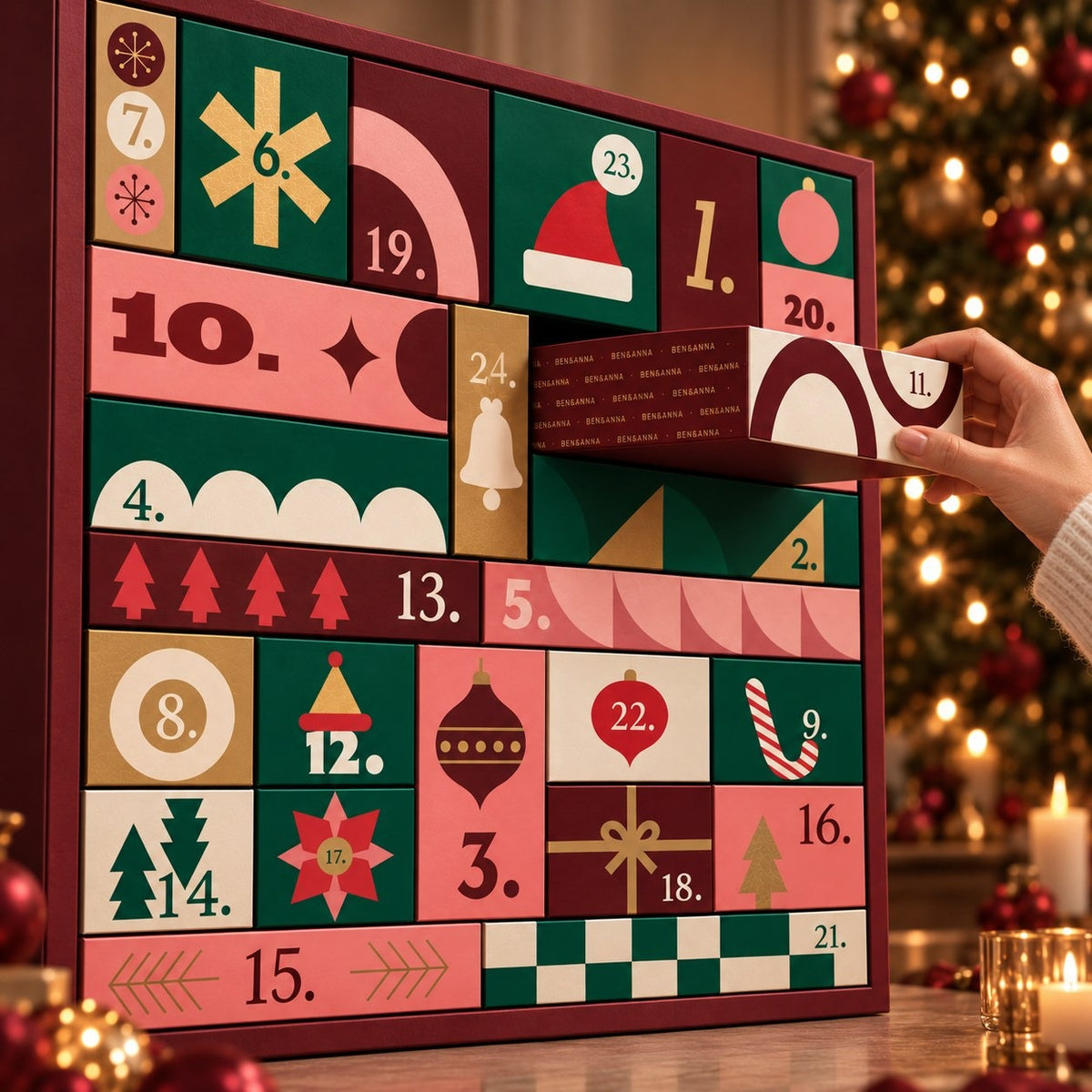 Ben & Anna Adventskalender 2026 – Türchen 11 wird herausgezogen