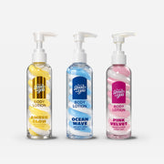 Good on You Swirl Body Lotion Trio: Amber Glow, Ocean Wave und Pink Velvet, je 200 ml